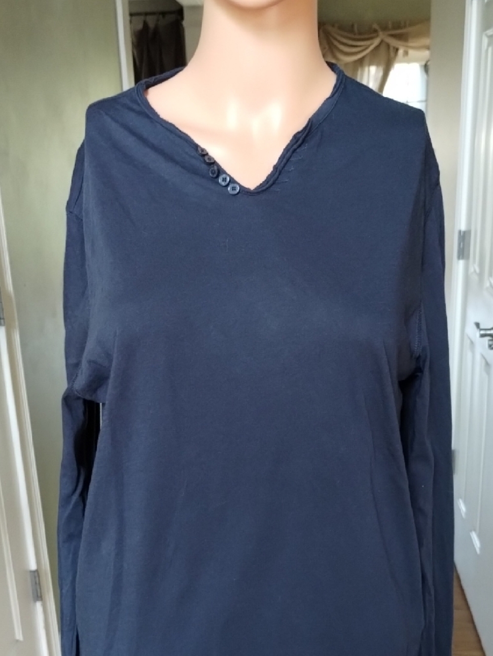 Zadig & Volitaire Long-Sleeve V-Neck Top